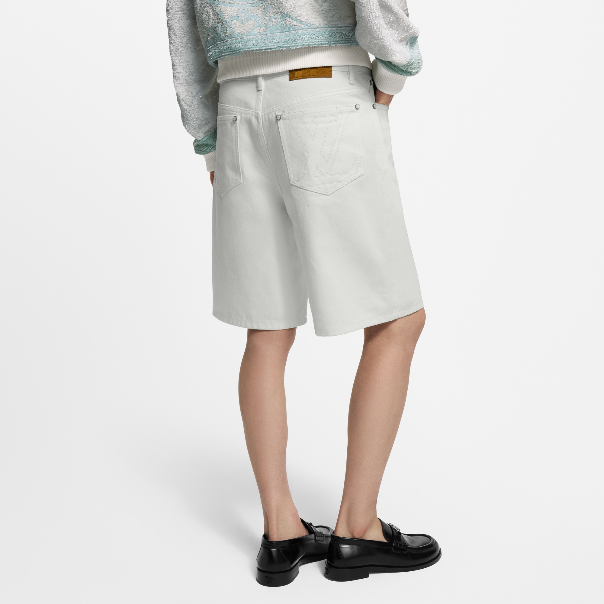 ⭐︎ミント⭐︎Louis  Vuitton膝丈パンツ ⭐︎ミント⭐︎Louis Vuitton膝丈パンツ ⭐︎ミント⭐︎Louis Vuitton